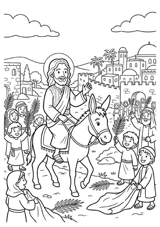 Desenhos biblicos para colorir para imprimir e colorir - imagem 5